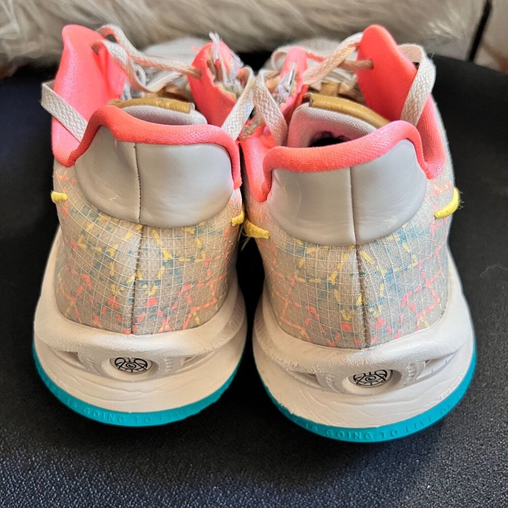 Nike Kyrie Low 4 N7 Basketball Shoes Mens 13 Desert Sand Citron beige, - Picture 4 of 16